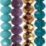 Cristalli Rondelle 4 mm