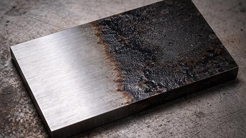 L'acciaio Si Ossida? Diventa nero?