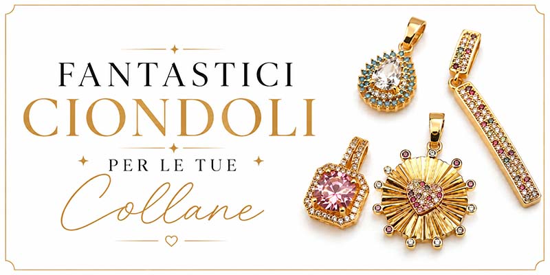 ciondoli per collane fai da te