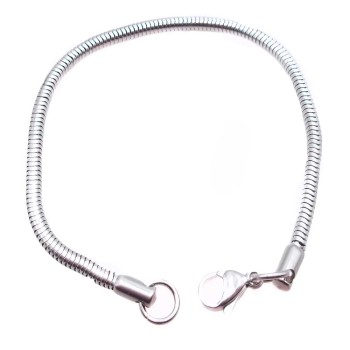 Bracciale in acciaio 18 cm pacco 1 pezzo