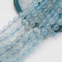 Acquamarina tonda liscia grado A+++ 6 mm filo 40 cm