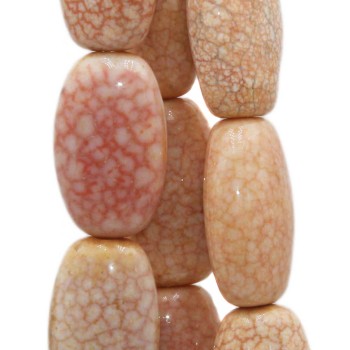 Agata di fuoco rossa colonna 30x16 mm circa 1 pz Agata di fuoco rossa colonna 30x16 mm circa 1 pz