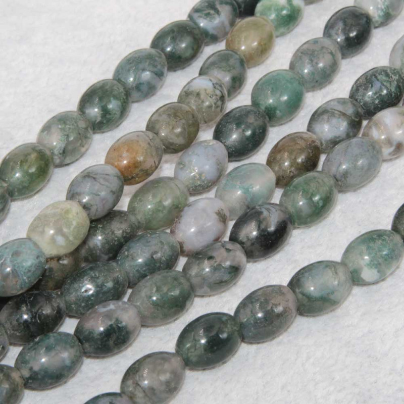 Agata indiana barilotto 9.5x7 mm liscio filo 40 cm (ind-bar-9) - pietreeminuterie.com