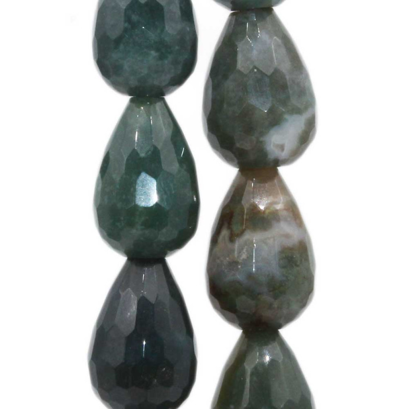 Agata indiana gocce sfac. 22.5x15 mm 2 pz (indi15m1) - pietreeminuterie.com