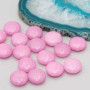 Agata rosa gettone 10 mm conf. 20 pz