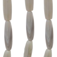 Agata Grigia madagascar colonna 3 lati 43x10 mm 1 pz
