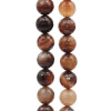 Agata striata marrone 15 mm conf. 10 pz (stri-ppp1) - pietreeminuterie.com