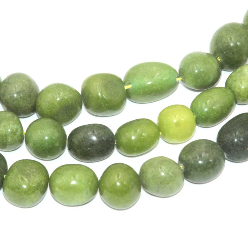 Agata verde pepite 13/18 mm pacco 10 pz (pep-pep-1) - pietreeminuterie.com