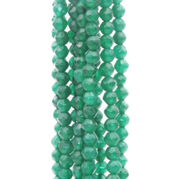 Agata verde tonda sfac.4 mm filo 40 cm