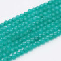Amazzonite tonda liscia 4 mm filo 40 cm