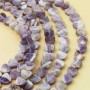 Ametista cuori lisci 9.5 mm filo 40 cm