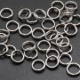 Anellini brisè acciaio 6 mm 50 pz