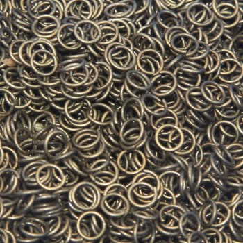 ANELLINI METALLO COLOR BRONZO 5X0.9 MM 100 PZ