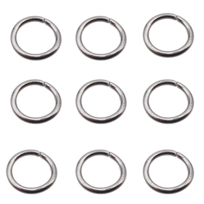 Anellini in acciaio aperti 4x0.6 mm pacco 200 pz (fr0065) - pietreeminuterie.com