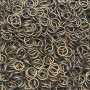 ANELLINI METALLO COLOR BRONZO 5X0.9 MM 100 PZ