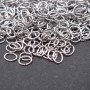 Anellini in acciaio inox 4x3x05 mm pacco 50 pz 