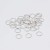 Anellini acciaio taglio speciale 2.8x0.4 mm conf. 100 pz