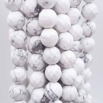 Aulite tonda sfaccettata 6 mm filo 40 cm