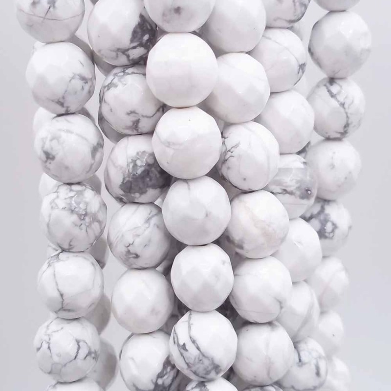 Aulite tonda sfaccettata 6 mm filo 40 cm (432yu66) - pietreeminuterie.com