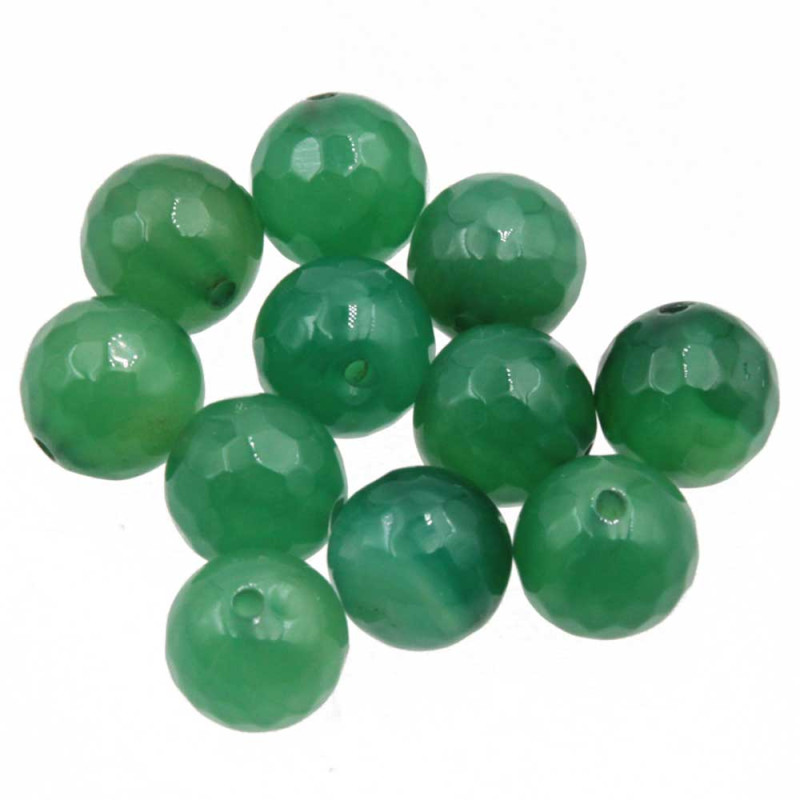 Avventurina tonda sfacc. 12 mm conf. 10 pz 