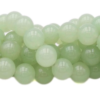 Avventurina tonda liscia 14 mm pacco 10 pz Avventurina tonda liscia 14 mm pacco 10 pz