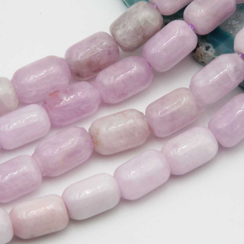 kunzite barilotto liscio 9x6 mm conf. 10 pz (kun-299) - pietreeminuterie.com
