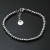 Bracciale a palline in acciaio 4 mm 1 pz