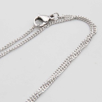 Base collana acciaio 60 cm conf. 1 pz
