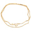 Collana maglia colonnine placcata oro 24kt conf. 1 pz Collana maglia colonnine placcata oro 24kt conf. 1 pz (24-gold-90) - pietreeminuterie.com
