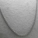 Bigiotteria Artigianale | Base collana completa in acciaio catena rolò 60 cm 1 pz - rolo9col