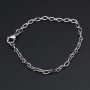Bracciale completo in acciaio 17 cm pacco 1 pz