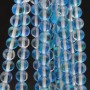 Boreal Beads Tonde Lisce azzurre 6 mm A/B – Filo 40 cm