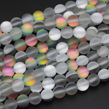 Boreal Beads Tonde Lisce ice grey pink A/B Multicolor 8 mm – Filo 40 cm Boreal Beads Tonde Lisce ice grey pink A/B Multicolor 8 mm – Filo 40 cm