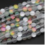 Boreal Beads Tonde Lisce ice grey pink A/B Multicolor 8 mm – Filo 40 cm