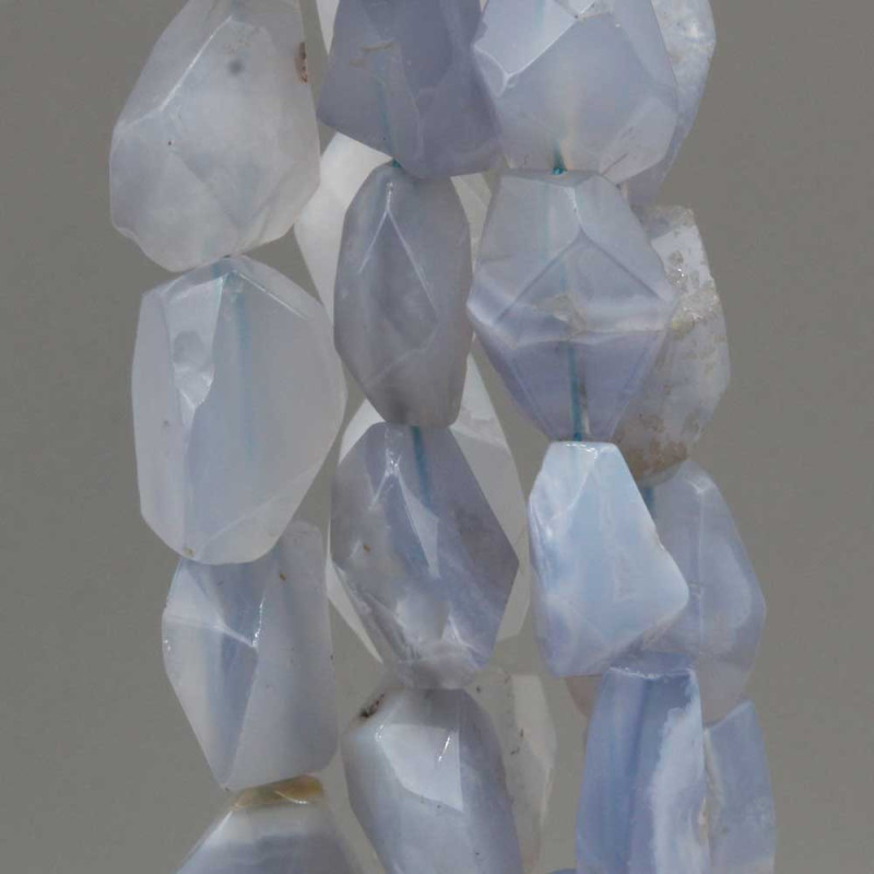 Calcedonio Pepita smussata 18/20 mm 2 pz (calc57pep) - pietreeminuterie.com