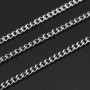 Catena acciaio maglia piatta 2.5x2 mm pacco 1 mt