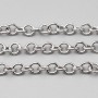 Catena acciaio tonda schiacciata 4.6 mm conf.50 cm