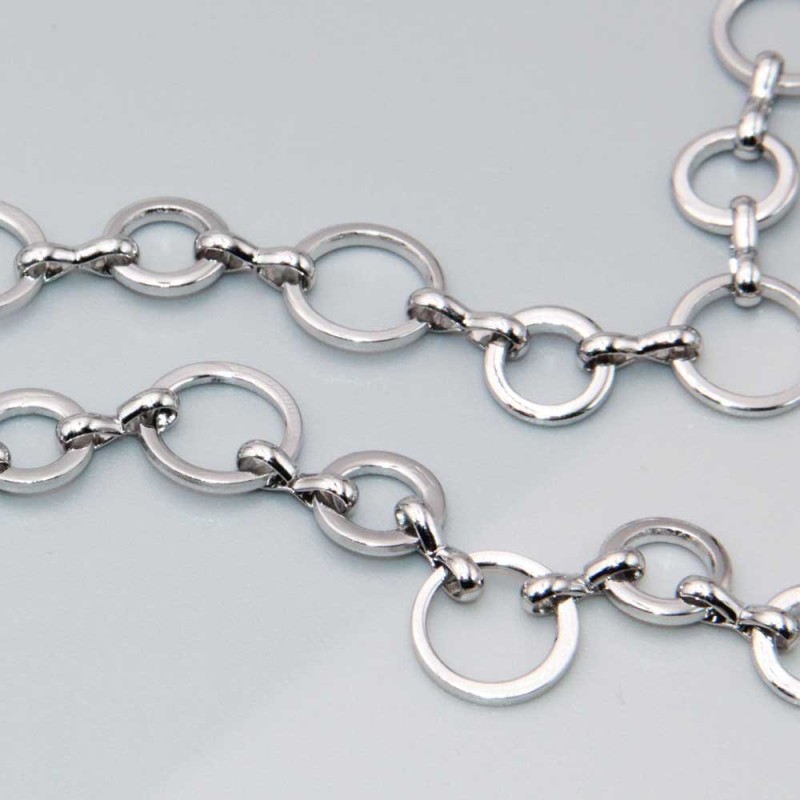 Catena in acciaio doppia maglia tonda 8, 10 mm conf. 50 cm (cta-810) - pietreeminuterie.com