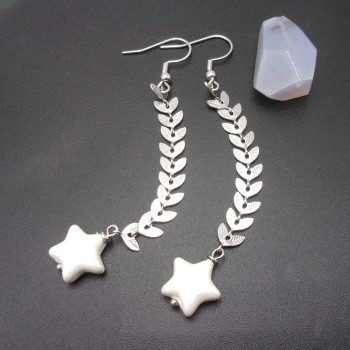 Catena in acciaio foglia 7 mm 1 mt