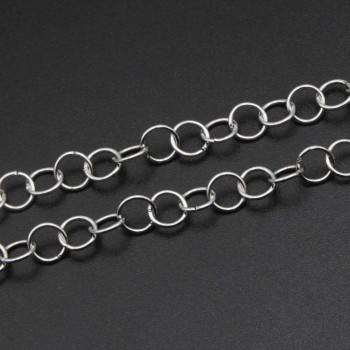 Catena in acciaio maglia tonda 9 mm conf. 1 mt
