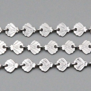 Catene in acciaio conchiglia 5.8 mm conf. 50 cm
