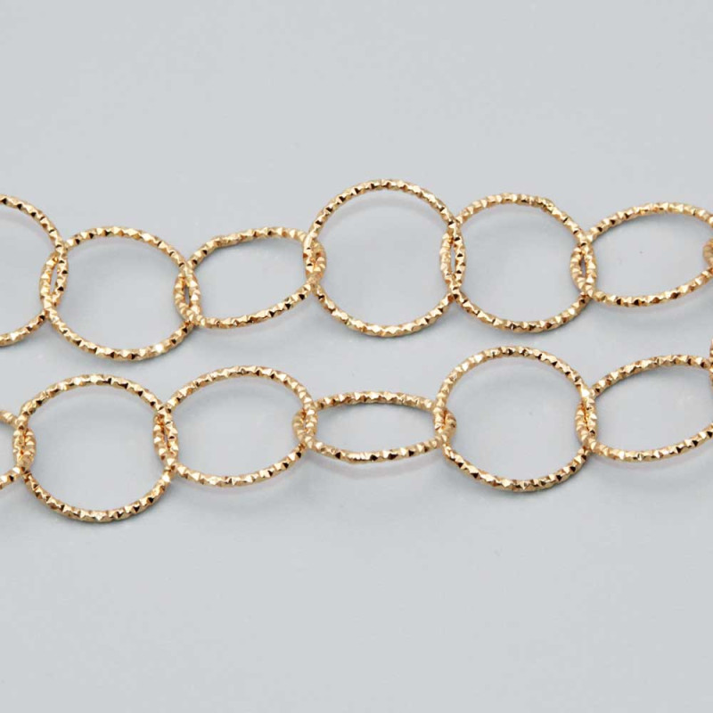 Catene in acciaio d orata diamantata tonda 16 mm conf.50 cm (cat-to0a1) - pietreeminuterie.com