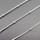 Catene Palline Acciaio | Catene in acciaio serpentina a palline 2 mm 50 cm - cta-004