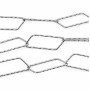 Catena in acciaio a maglia geometrica rettangolare allungata 33 x12 mm conf. 50 cm