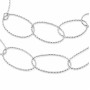 Catena in acciaio ovale dimantata 33x19 conf. 50 cm