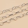 Catena in acciaio cuore 9 mm conf. 50 cm