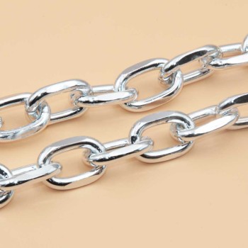 Catena alluminio ovale 20x12 mm conf. 50 cm