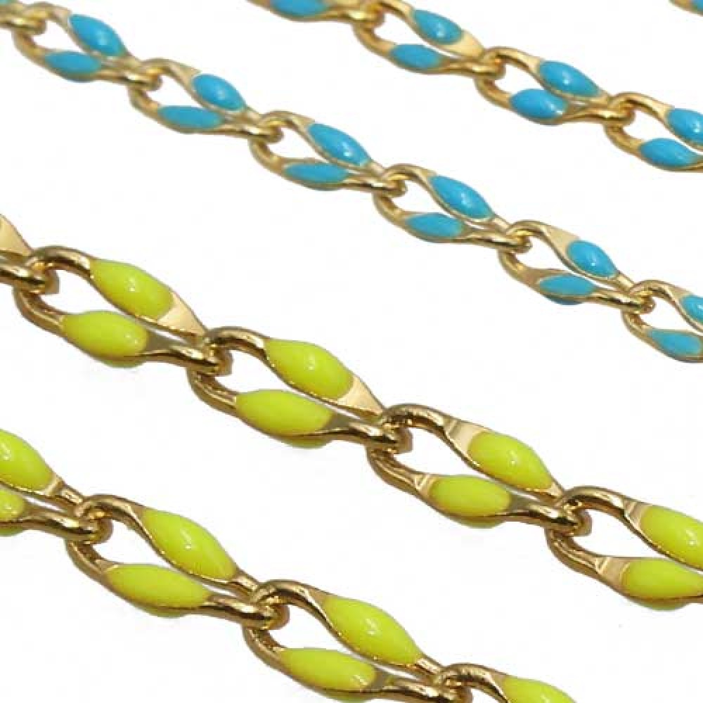 Catene Gold Plated Smaltate