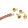 Chiusura per catena tennis 2 mm in acciaio conf. 20 pz