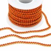Catena tennis acciaio oro arancio 2 mm conf. 50 cm Catena tennis acciaio oro arancio 2 mm conf. 50 cm